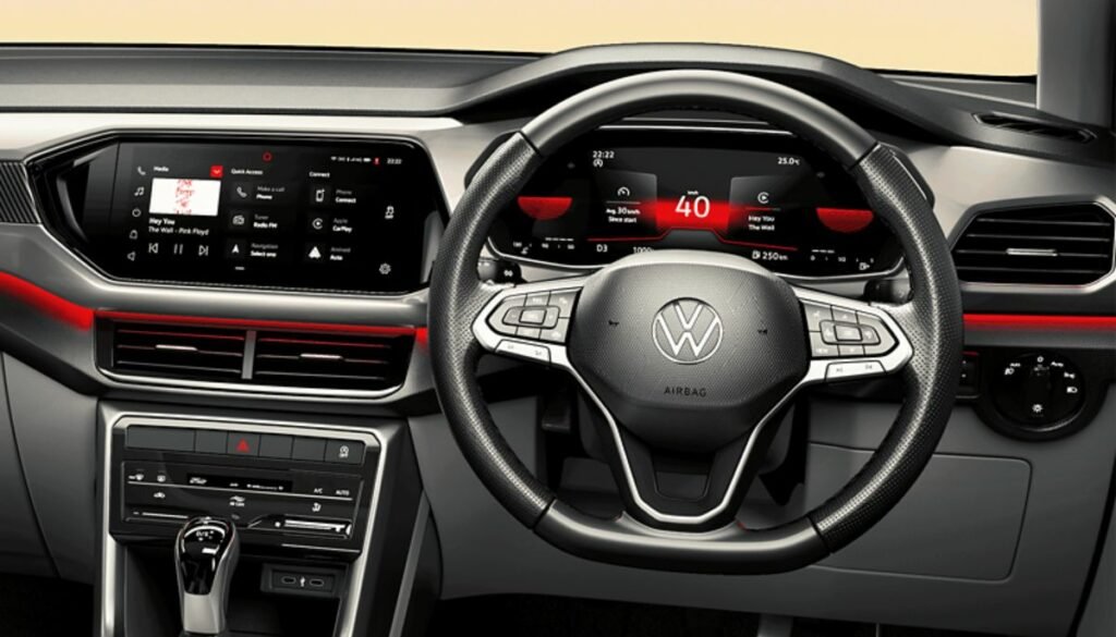 Volkswagen Taigun Sound Edition Cabin and Features list